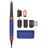 Стайлер Dyson HS08 Airwrap Complete Long Vinca Blue/Topaz Orange + бокс чехол